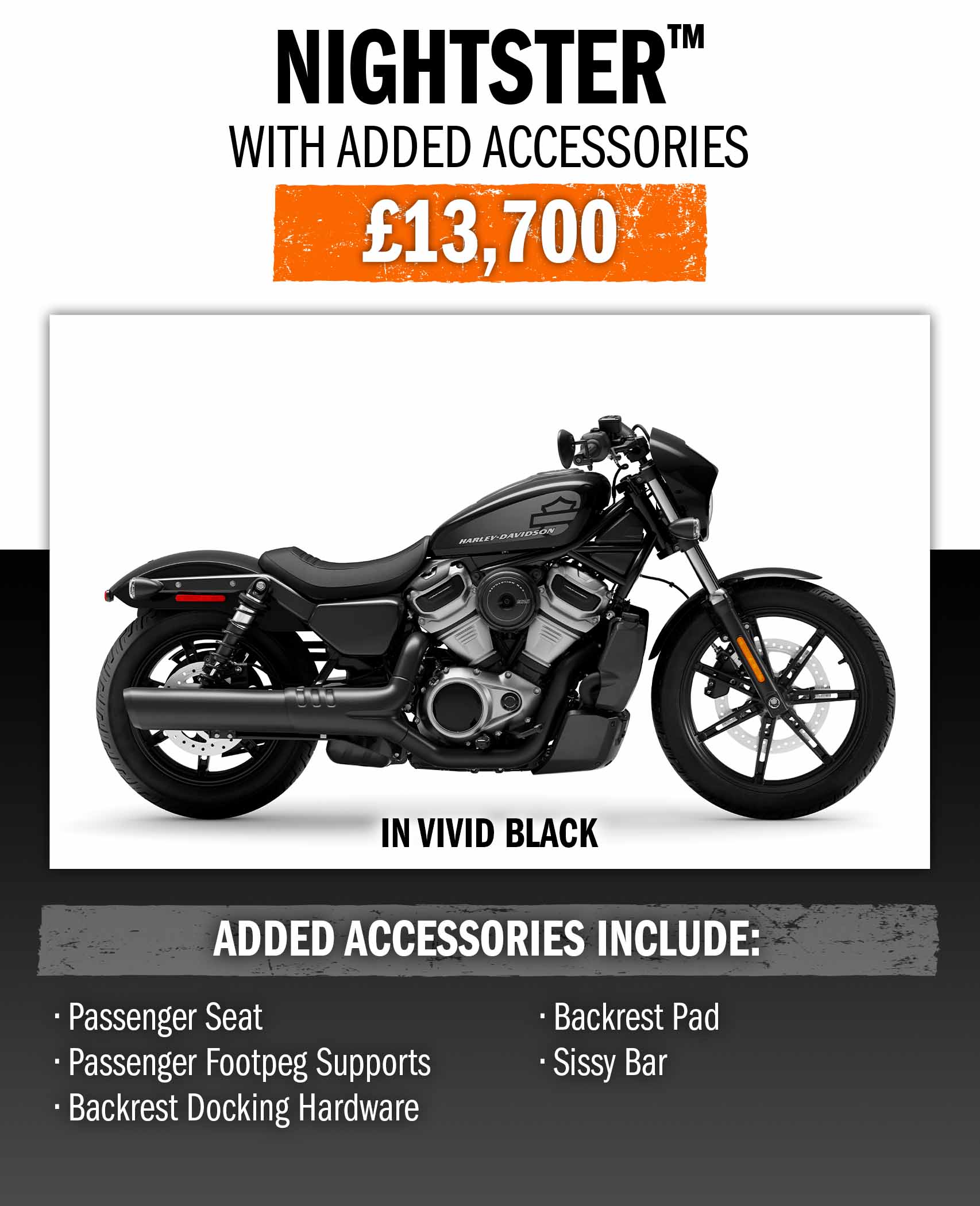 Nightster Maidstone Harley-Davidson Exclusive End of Season Offer 2022