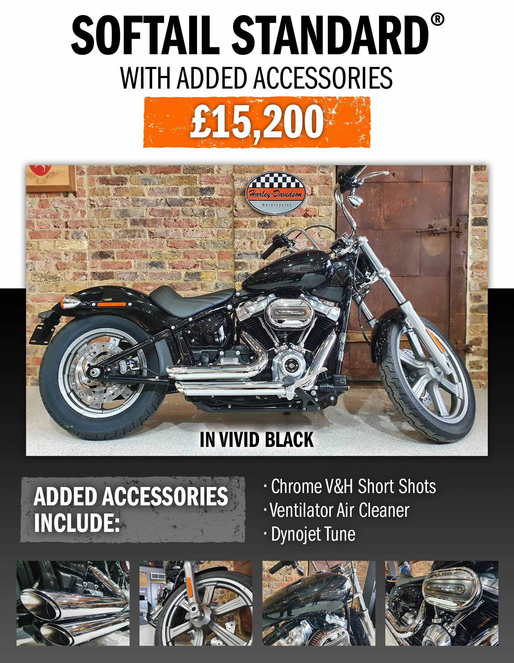 Softail Standard Maidstone Harley-Davidson Exclusive End of Season Offer 2022
