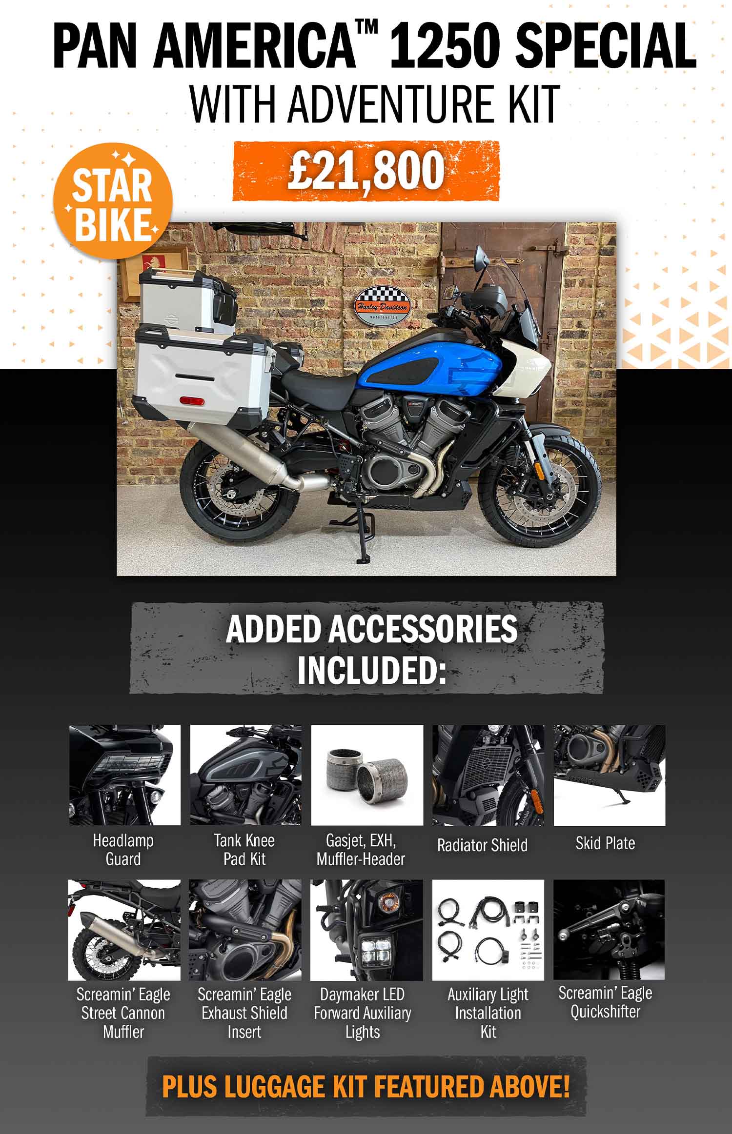 Pan America Maidstone Harley-Davidson Exclusive End of Season Offer 2022