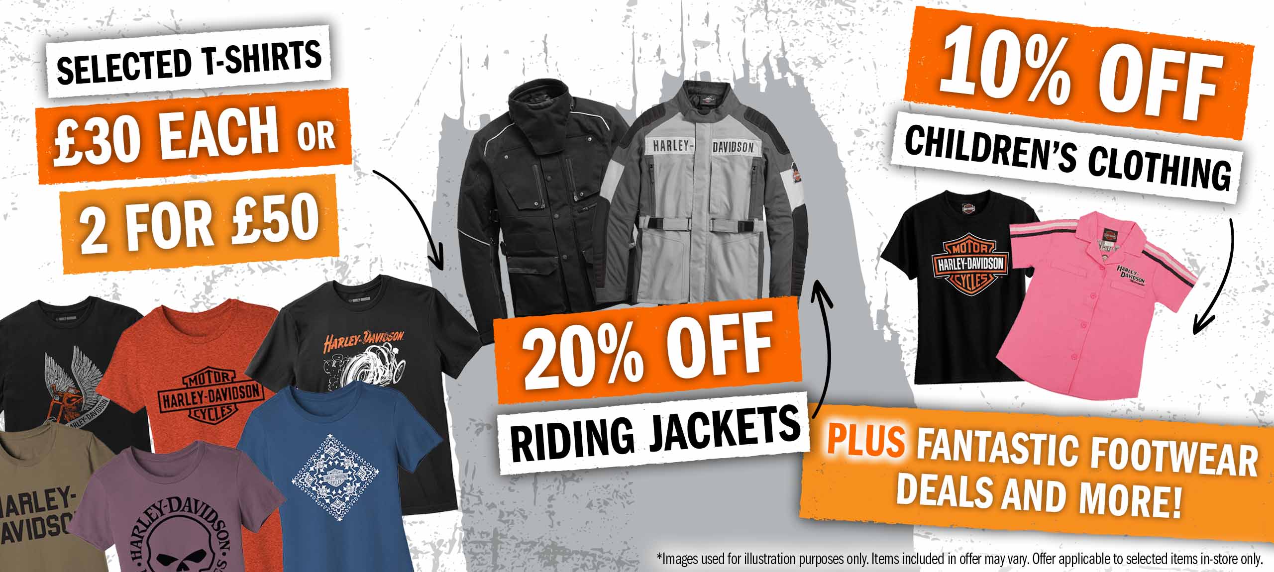 Clothing Offers for Maidstone Harley-Davidsons End of Summer Specials