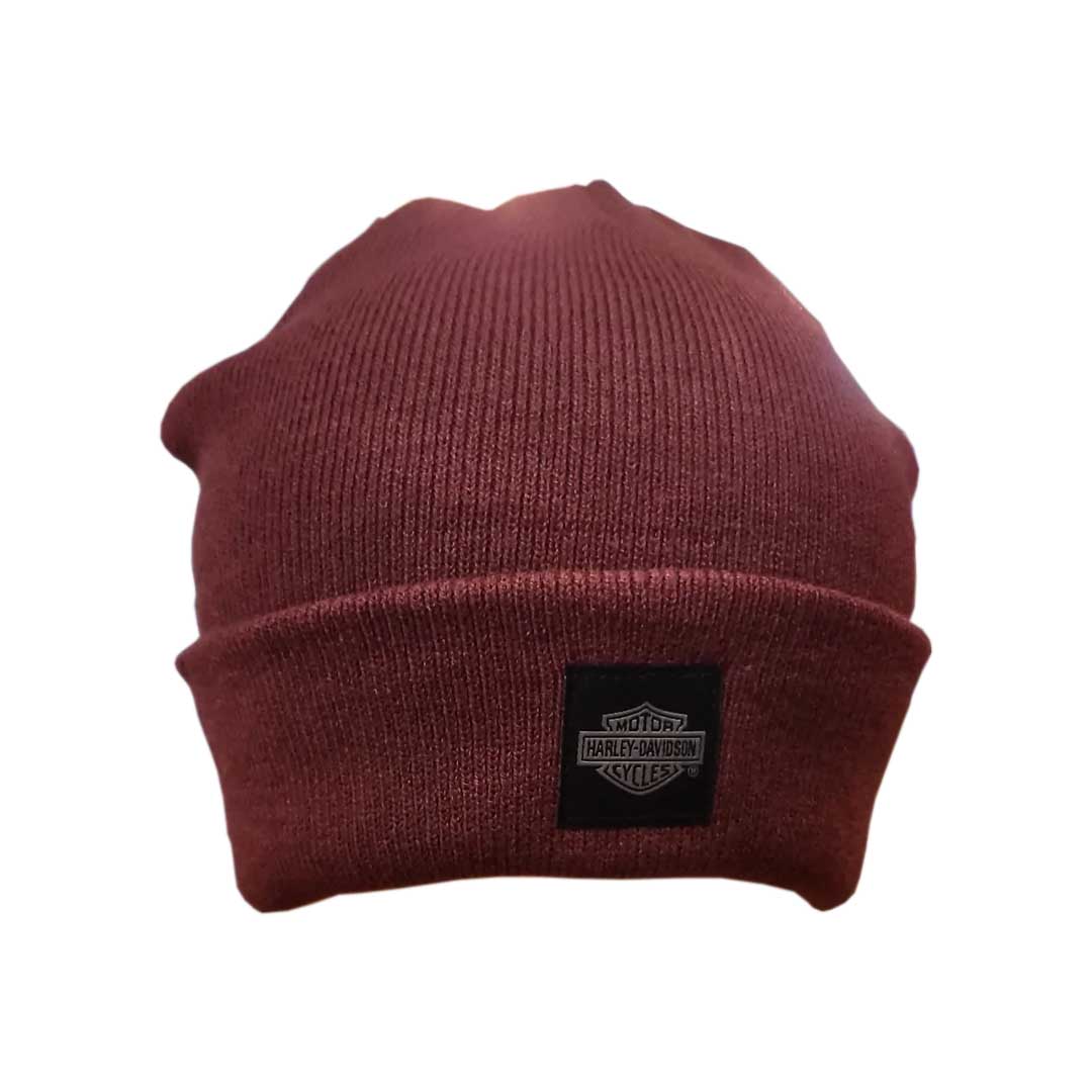 Harley-Davidson® Knit Hat Dark Red