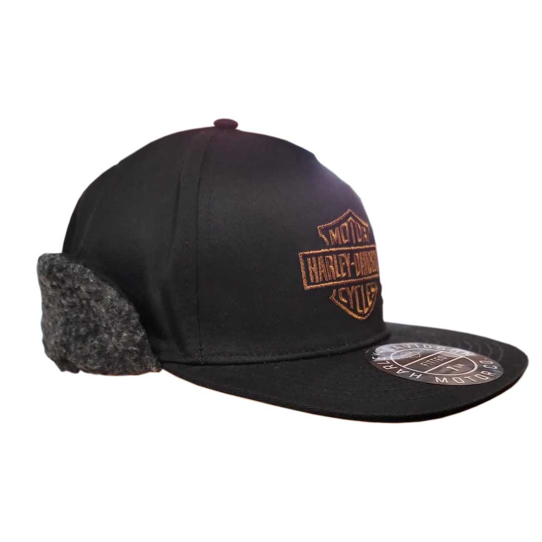 H-D® Woven Hat with Ear Flaps