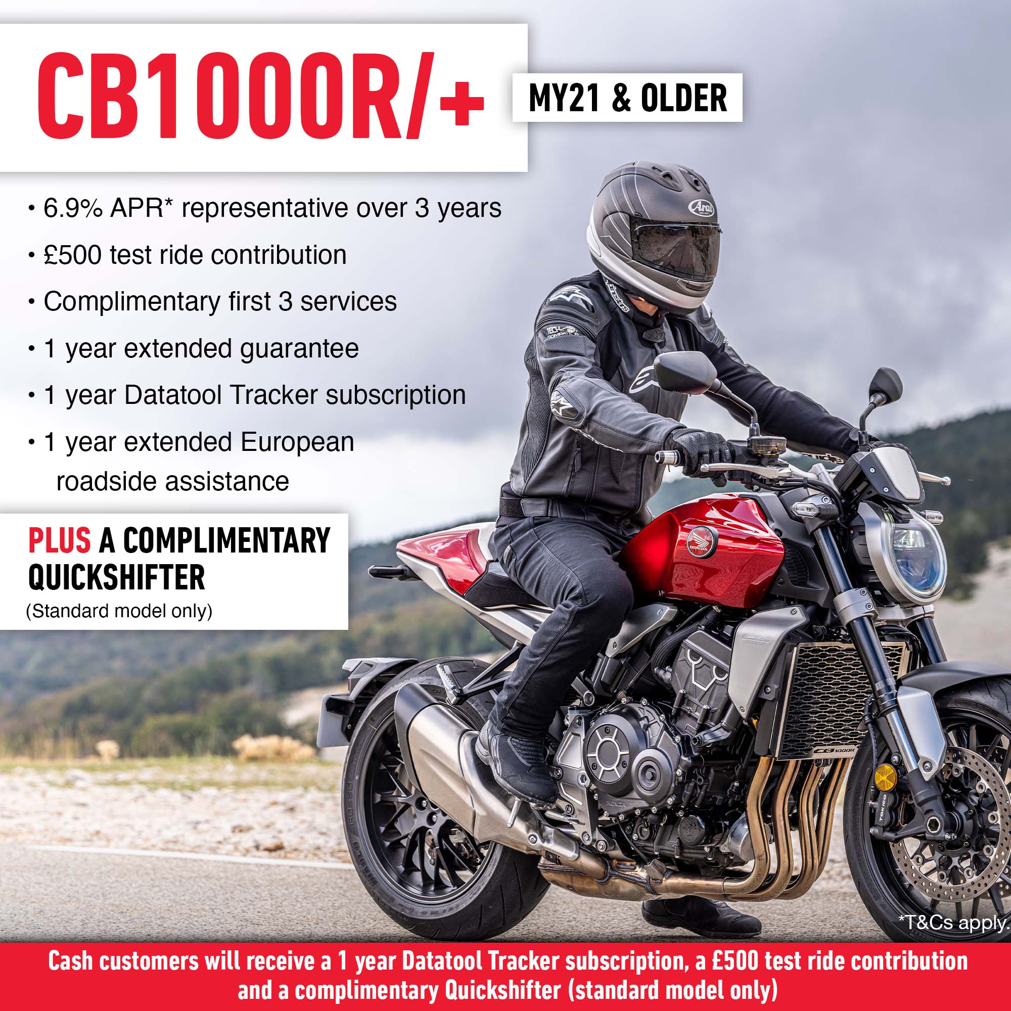 Brand new Honda finance offers on the CB1000R