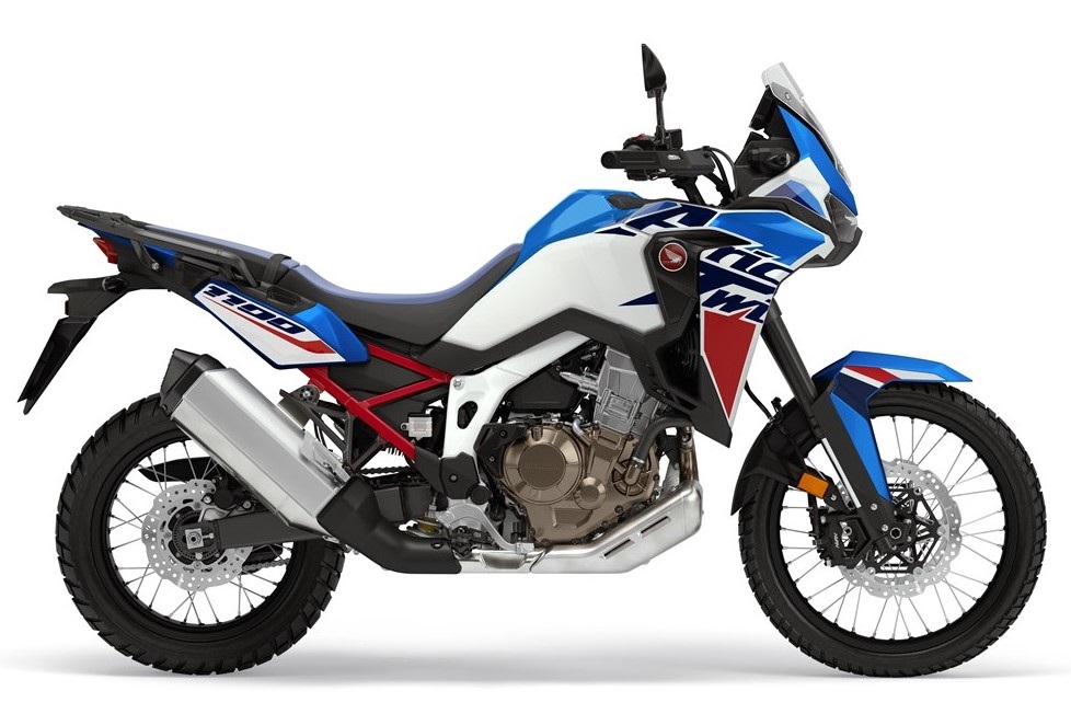 CRF1100L Africa Twin Glint Wave Blue Metallic Tricolour