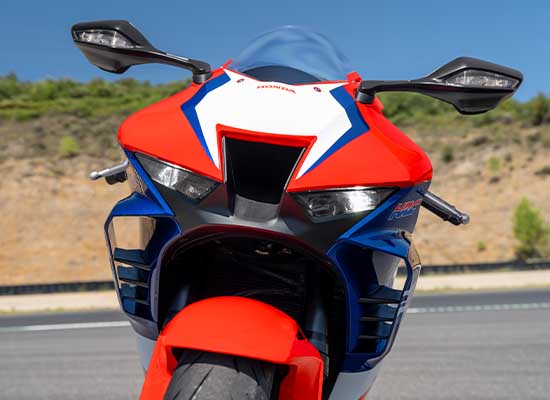 Front of a FireBlade