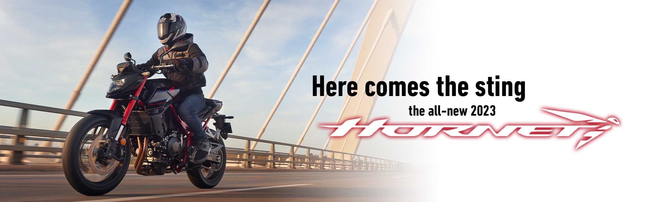 The all new 2023 Honda CB750 Hornet