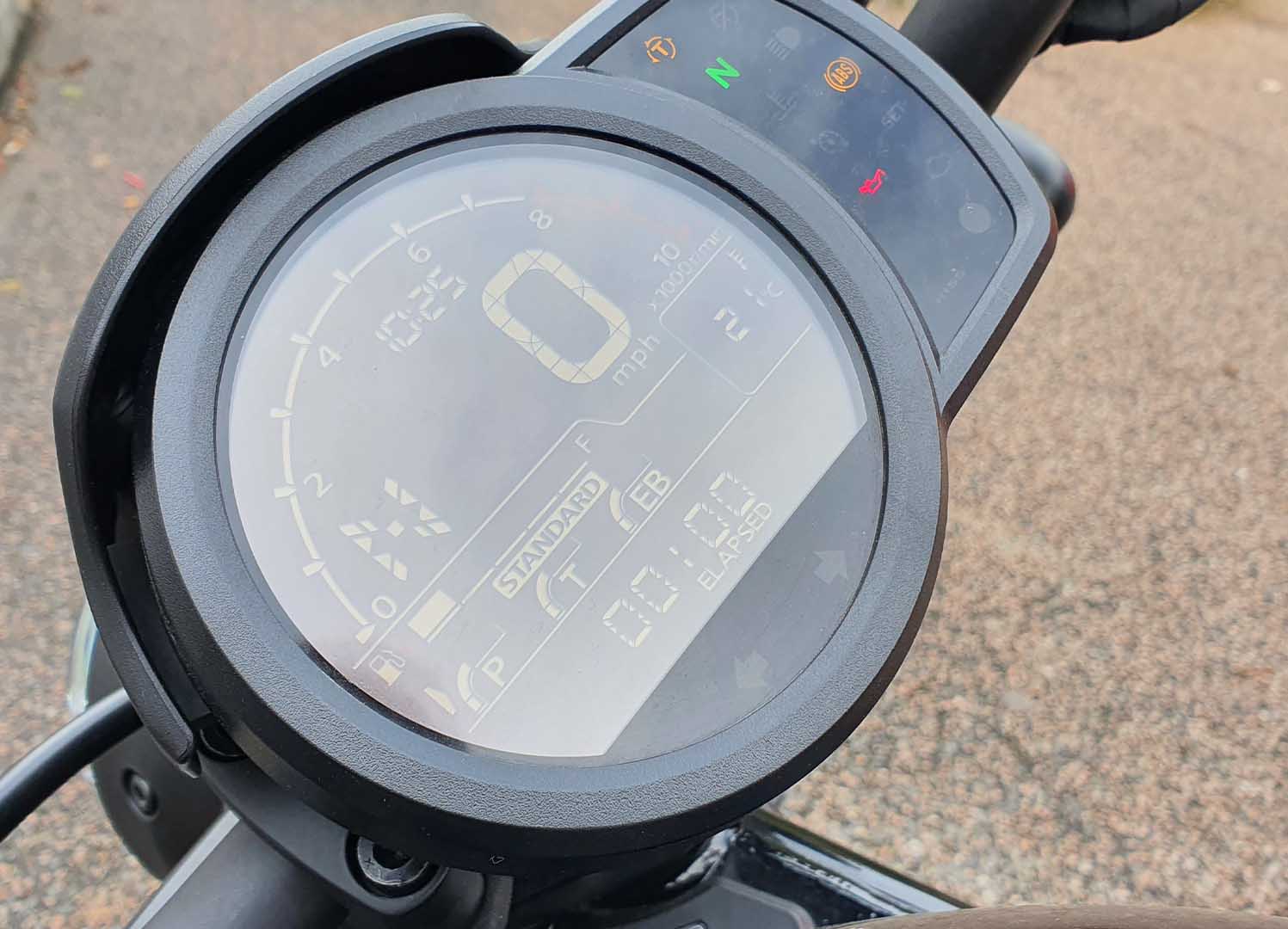 The CMX1100 Rebel Technology TFT display