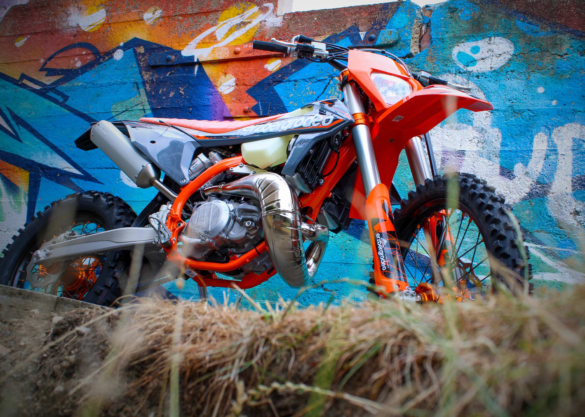 The new 2023 KTM 300 EXC Erzbergrodeo by Graffiti