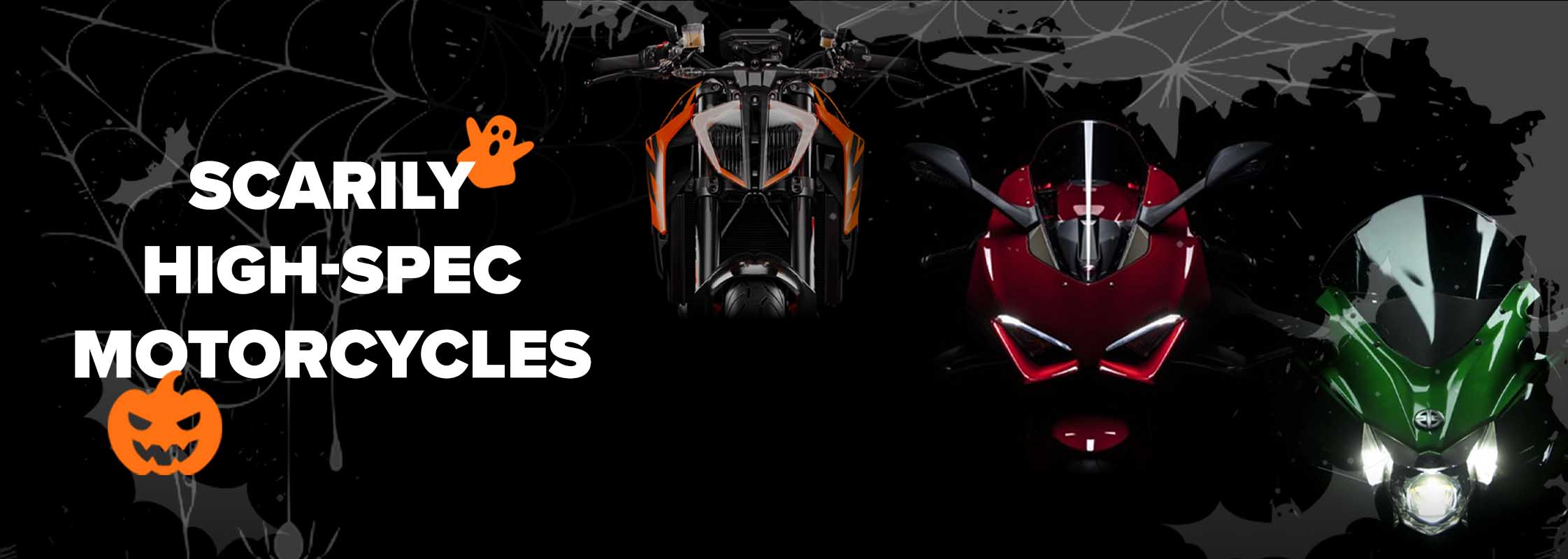 Title banner - Scarily High Spec Motorcycles