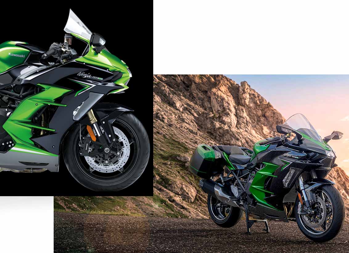 The Kawasaki Ninja H2 SX