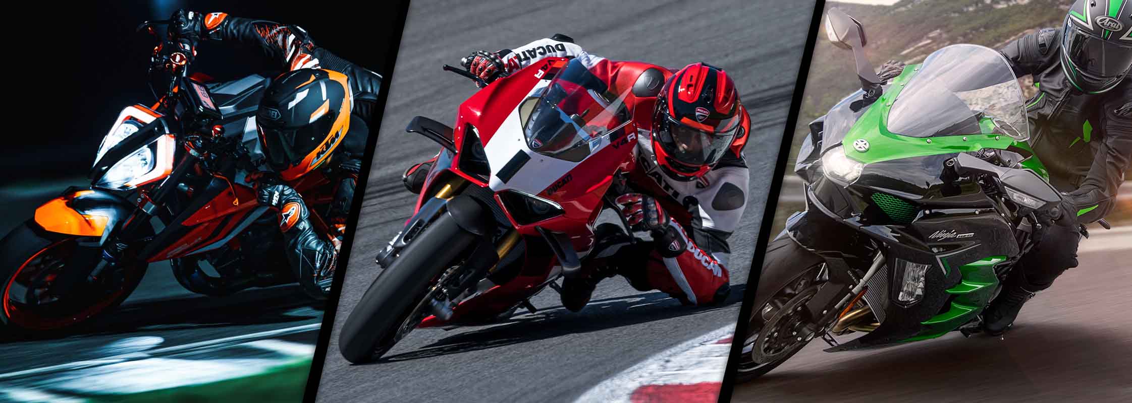 KTM Superduke - Ducati Panigale - Kawasaki H2