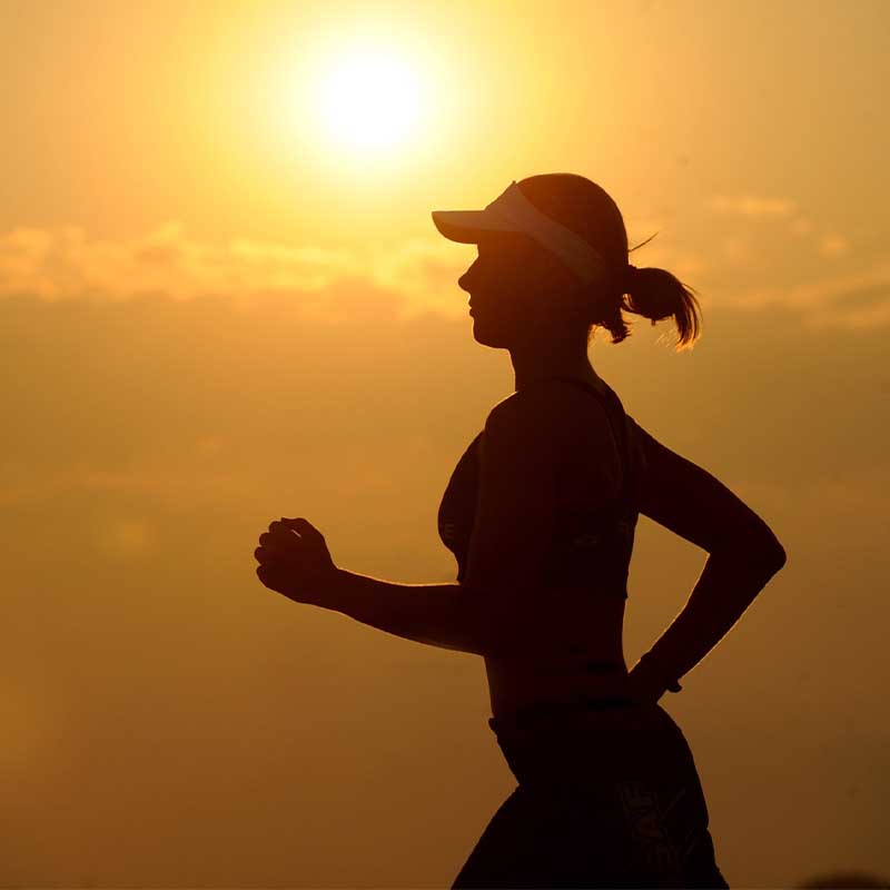 Training in the sunlight