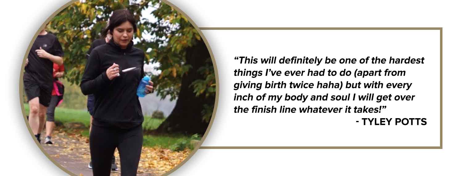 Quote from Tyley about Marathon