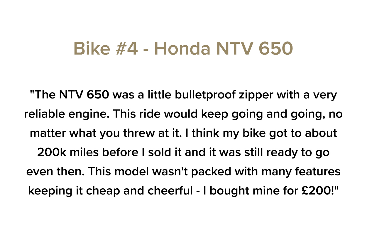 Honda NTV 650 Quote