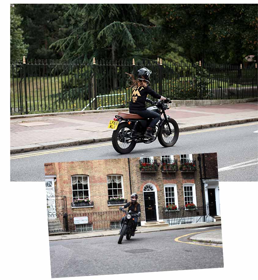 Some photos of Steph Bolam riding