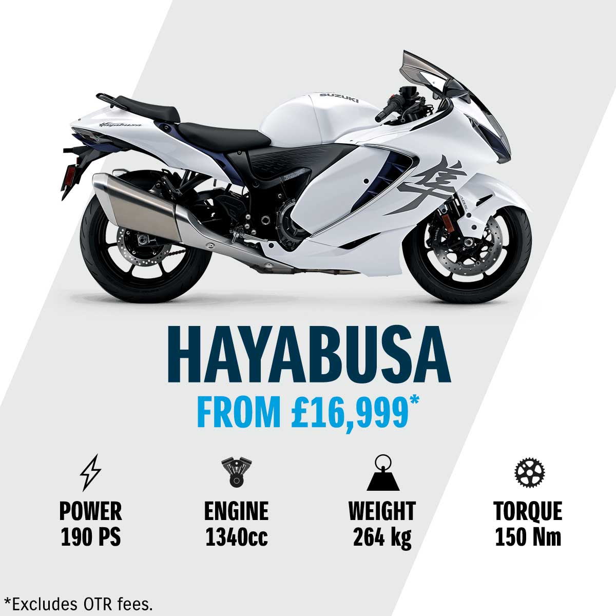 Suzuki Hayabusa in stock at Laguna Motorcycles