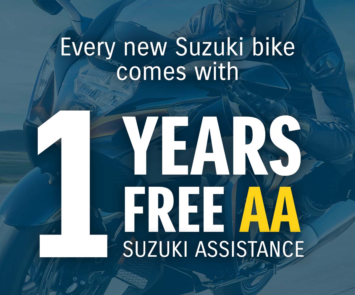 1 years free AA Suzuki Assistance