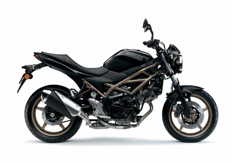 SV650 new colour: Glass Sparkle Black