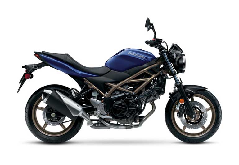 SV650 new colour: Metallic Reflective Blue