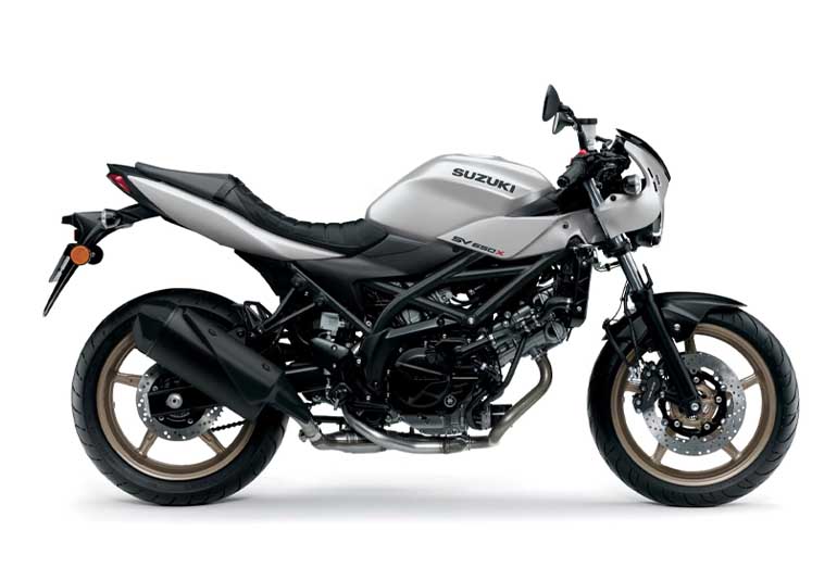 SV650X new colour: Metallic Sword Silver