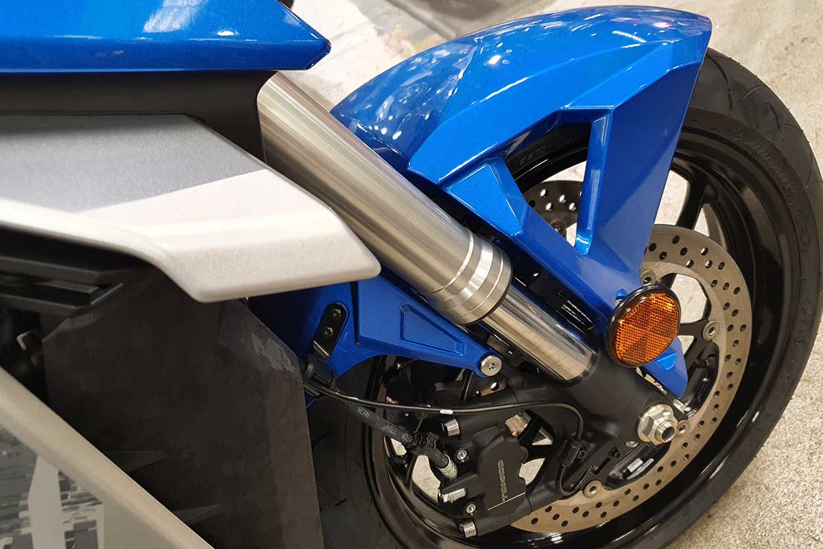 GSX-S950 handling forks