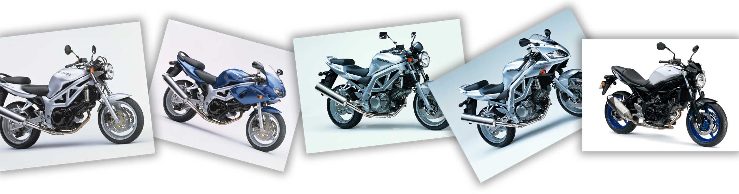 The Suzuki SV650 History Banner