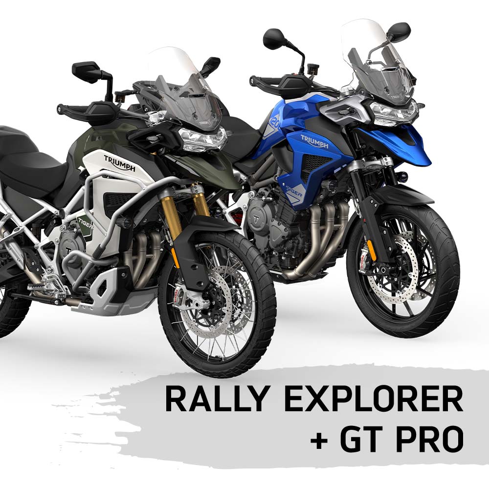 Test ride the Tiger 1200 Rally Explorer and GT Pro at Laguna Triumph