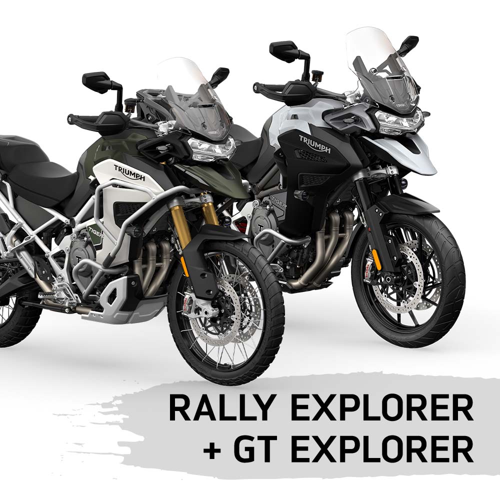 Test ride the Tiger 1200 Rally Explorer and GT Explorer at Laguna Triumph