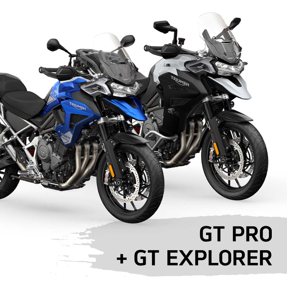 Test ride the Tiger 1200 GT Pro and GT Explorer at Laguna Triumph
