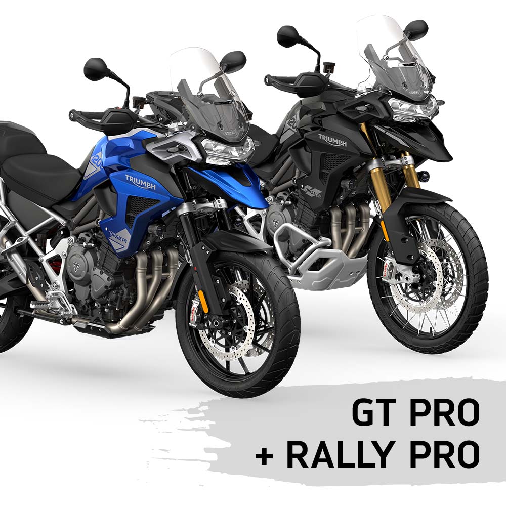 Test ride the Tiger 1200 GT Pro and Rally Pro at Laguna Triumph