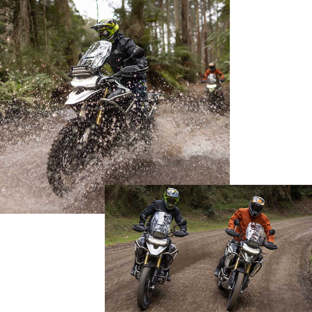 Action shots of Tiger 1200