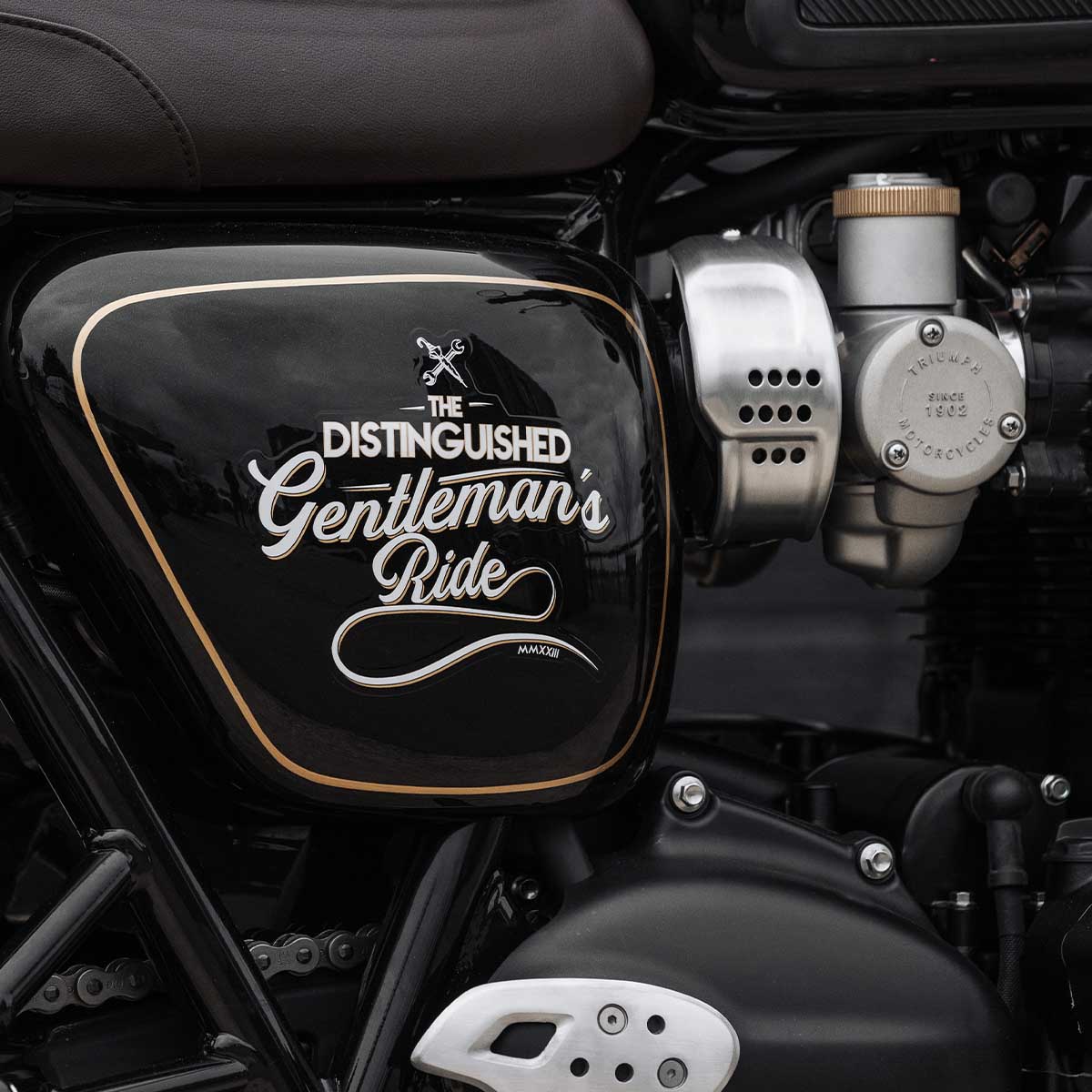 2023 Limited Edition DGR Bike Revealed: Bonneville T120 Black DGR Edition