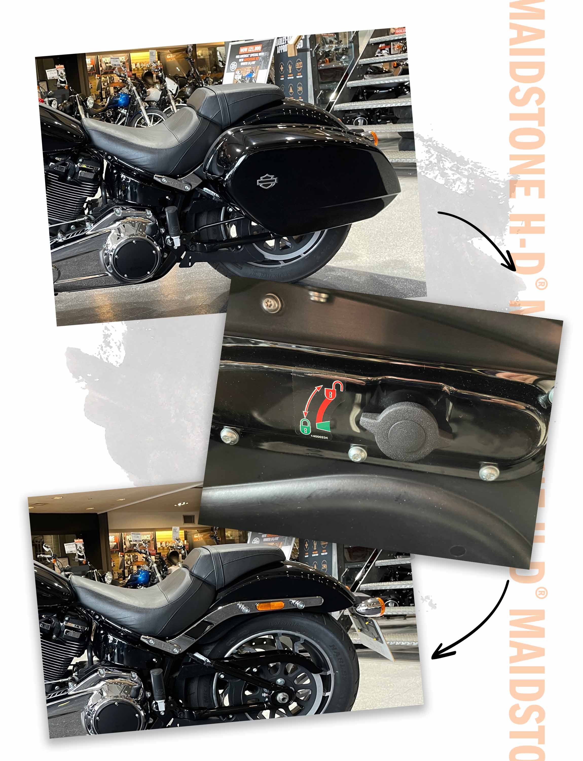 Switch up the Sport Glide with our Sales Advisor, Mel, at Maidstone Harley-Davidson