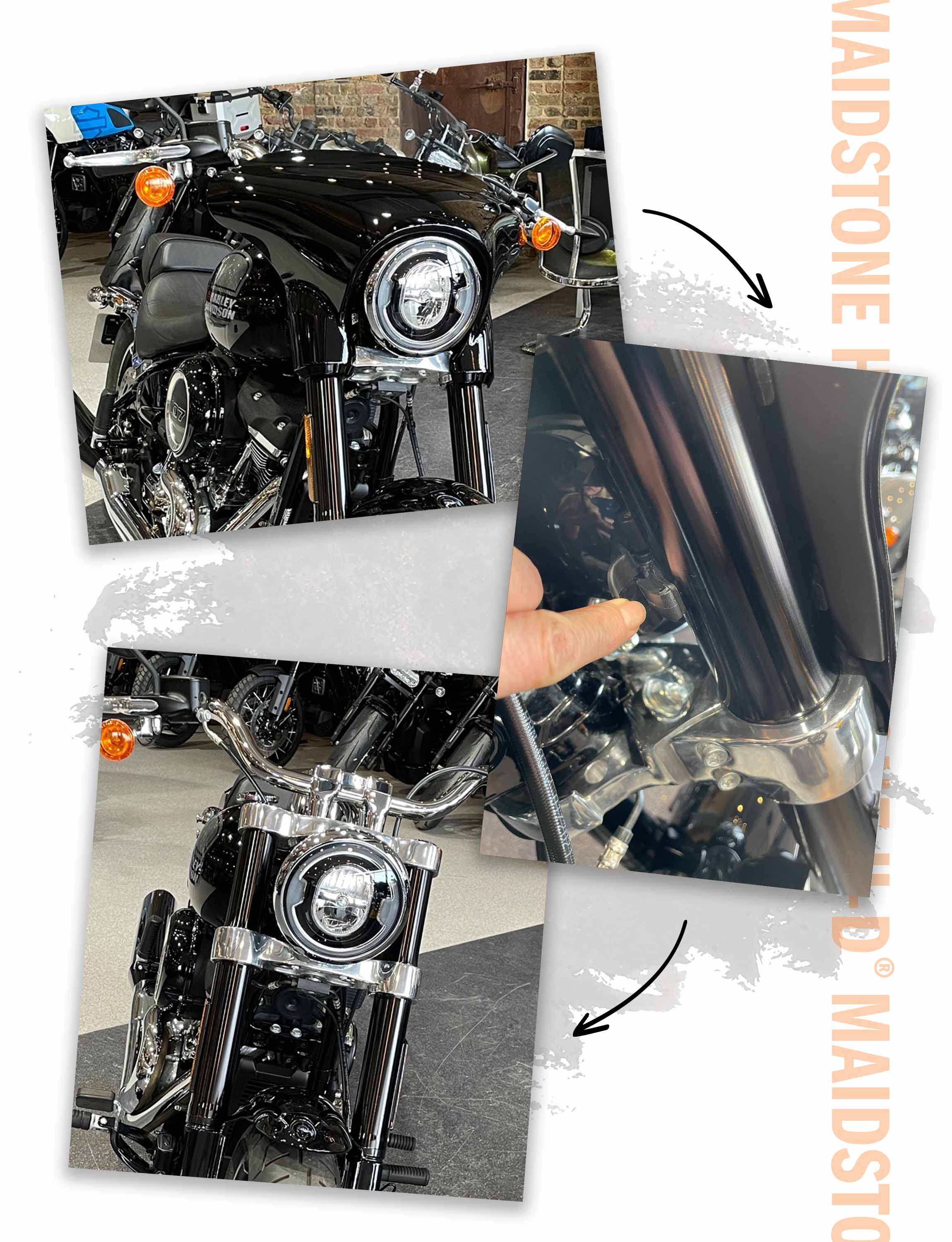 Switch up the Sport Glide with our Sales Advisor, Mel, at Maidstone Harley-Davidson