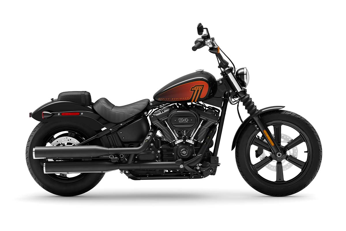 Purchase the Street Bob from Maidstone Harley-Davidson with a £1,000 deposit contribution and 11.7% APR representative HP/PCP finance.