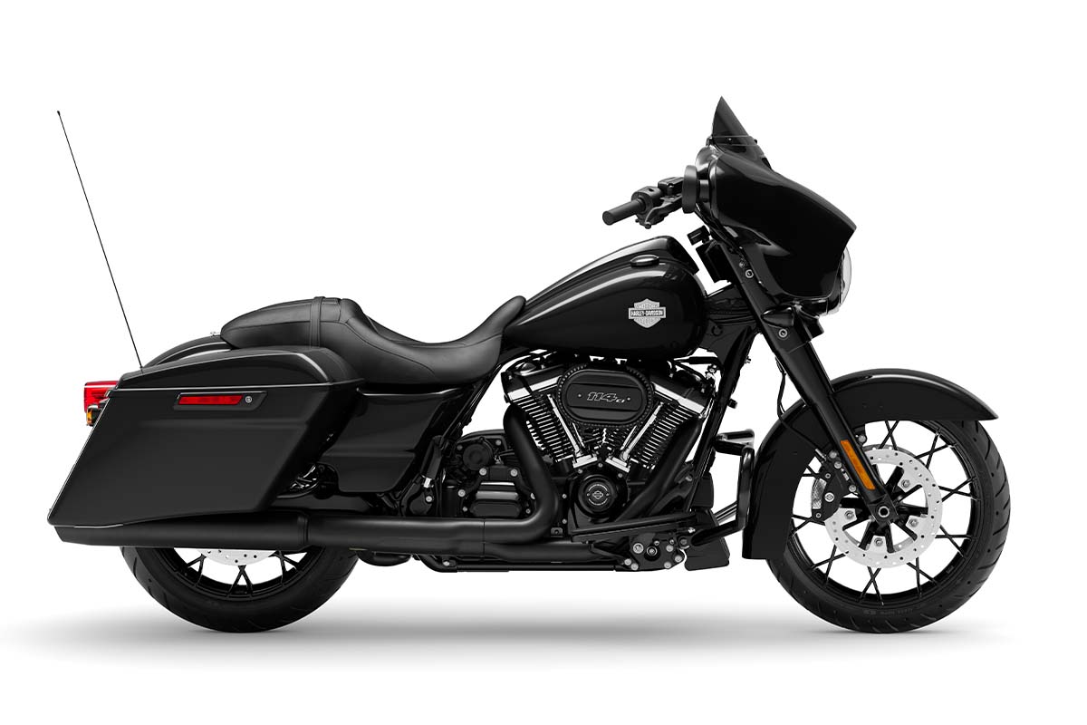 Purchase the Street Glide Special from Maidstone Harley-Davidson with a £1,000 deposit contribution and 11.7% APR representative HP/PCP finance.
