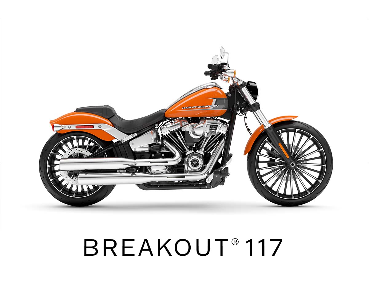 The new Harley-Davidson 2023 Breakout 117