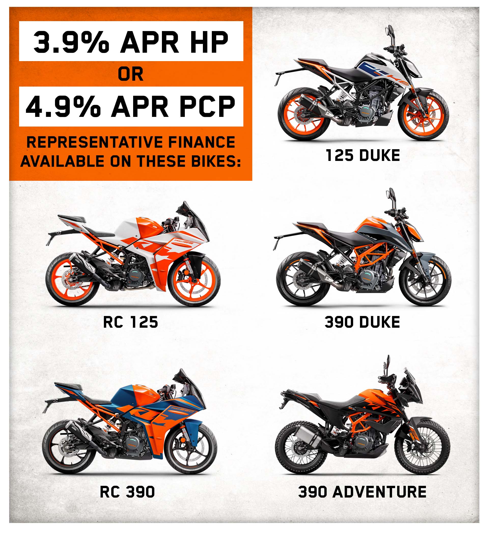 Fresh new KTM Finance Offers available on selected bikes at Laguna Motorcycles