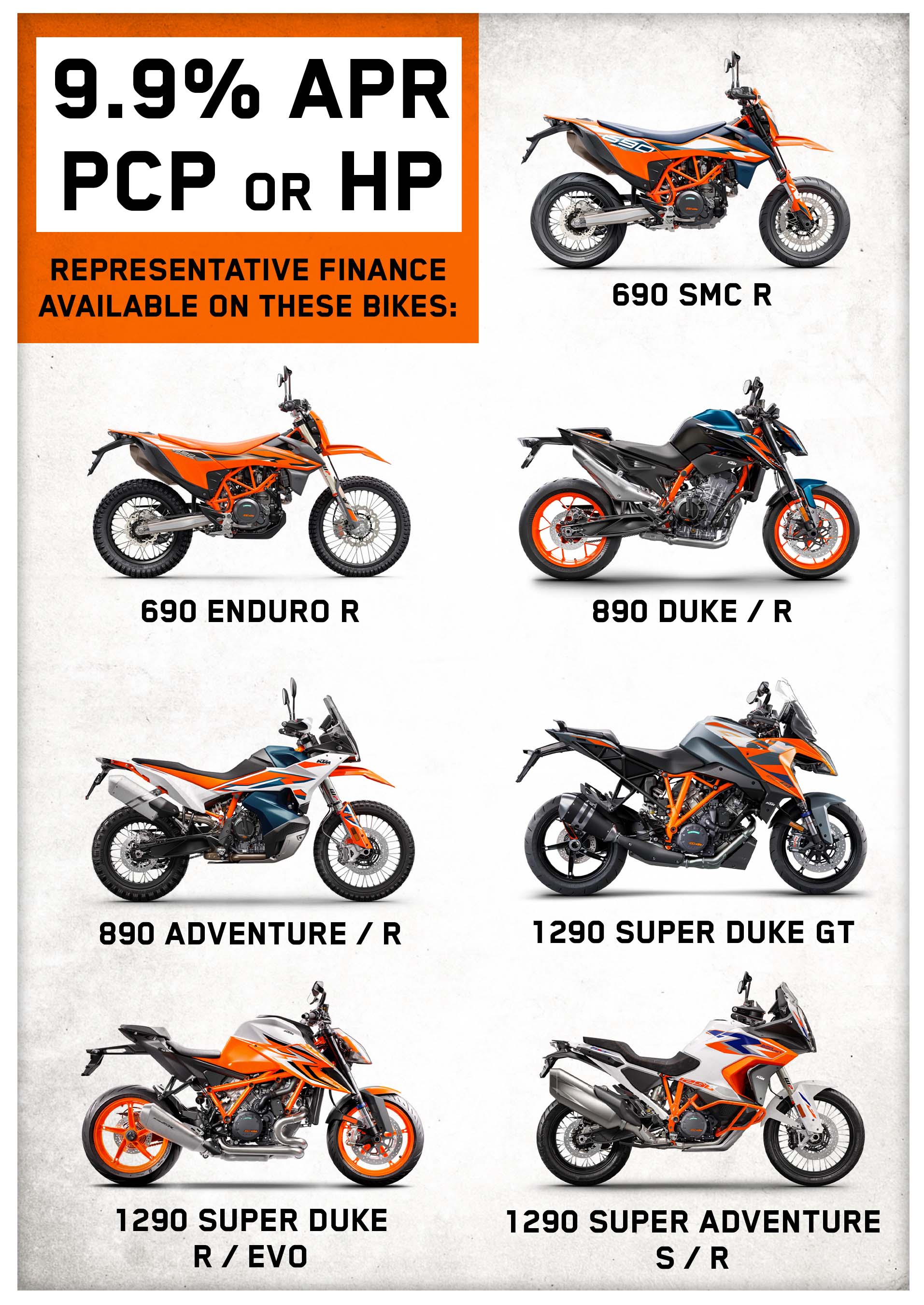 Fresh new KTM Finance Offers available on selected bikes at Laguna Motorcycles