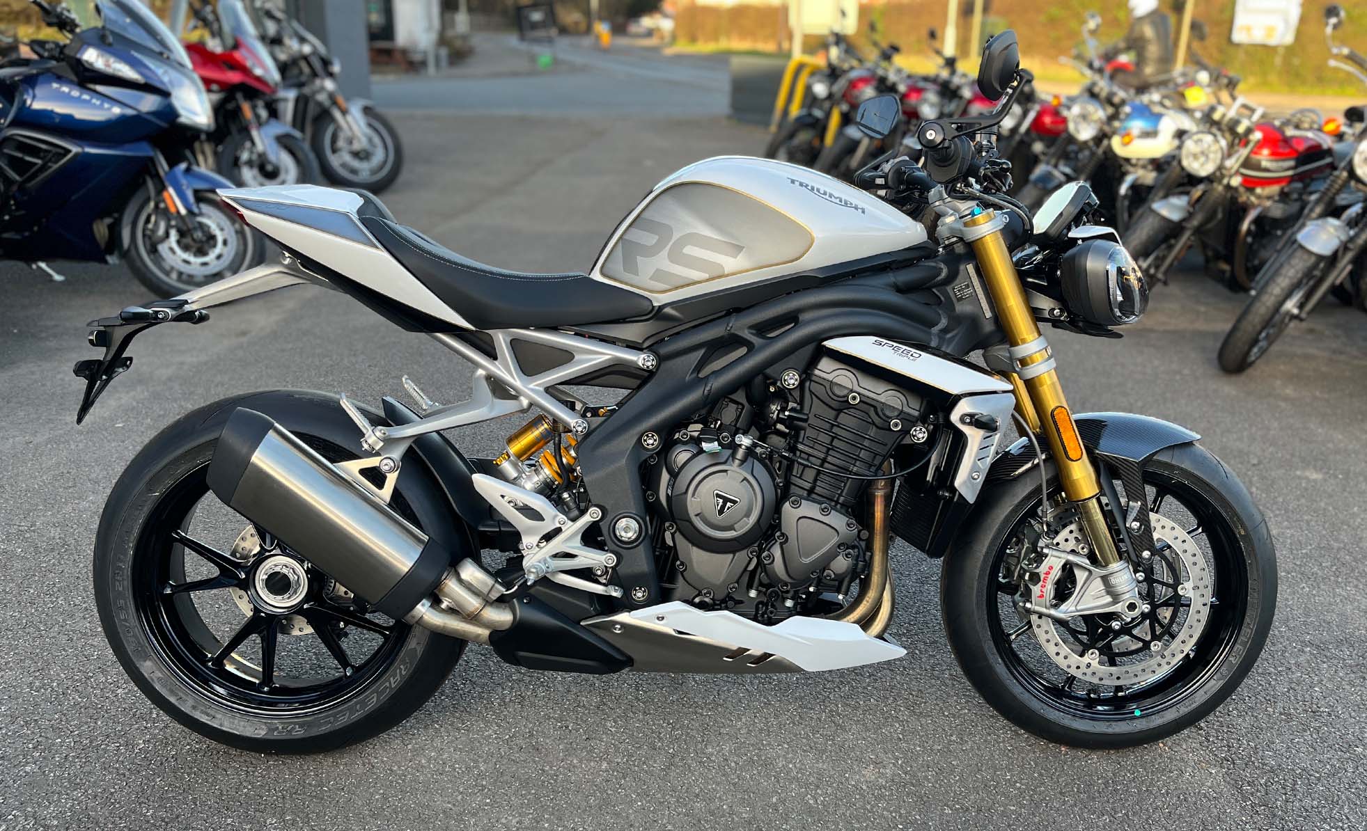 Our Latest Custom Speed Triple RS Bike at Laguna Triumph Ashford