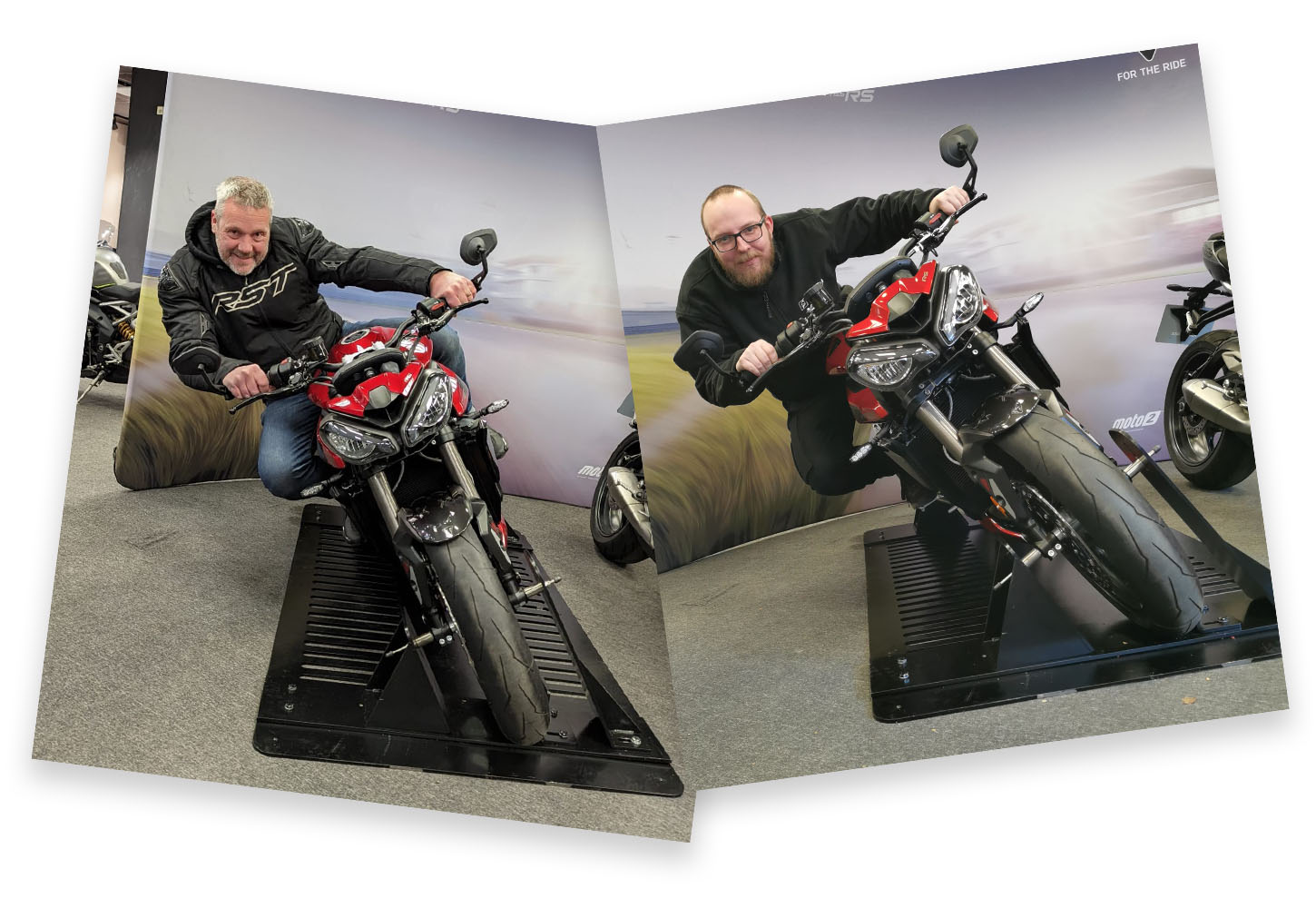 When the Street Triple 765 stopped by at Laguna Triumph in Ashford and Maidstone